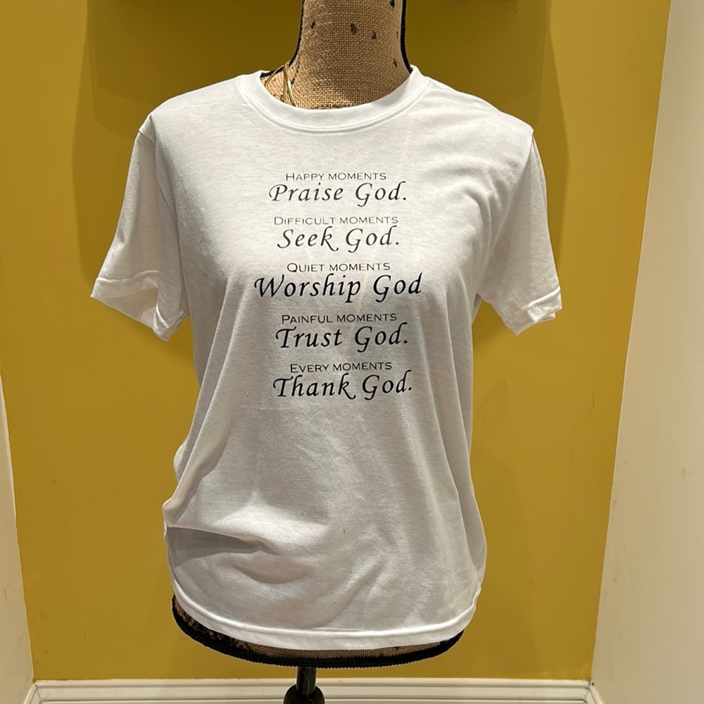 Inspirational Tshirt White